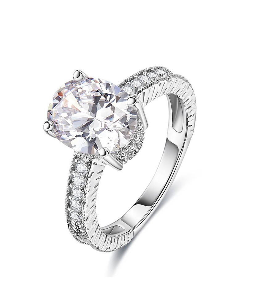 3ct cubic zirconia ring