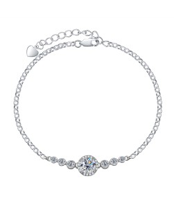 S925 1CT Mozambique diamond...